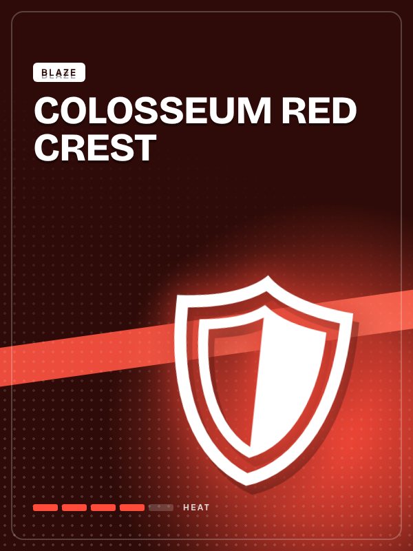Colosseum Red Crest artwork