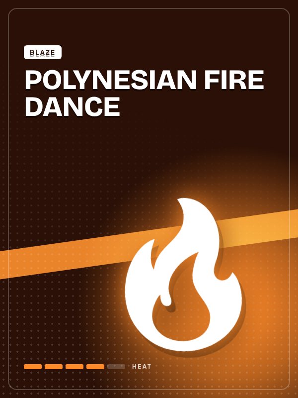 Polynesian Fire Dance artwork