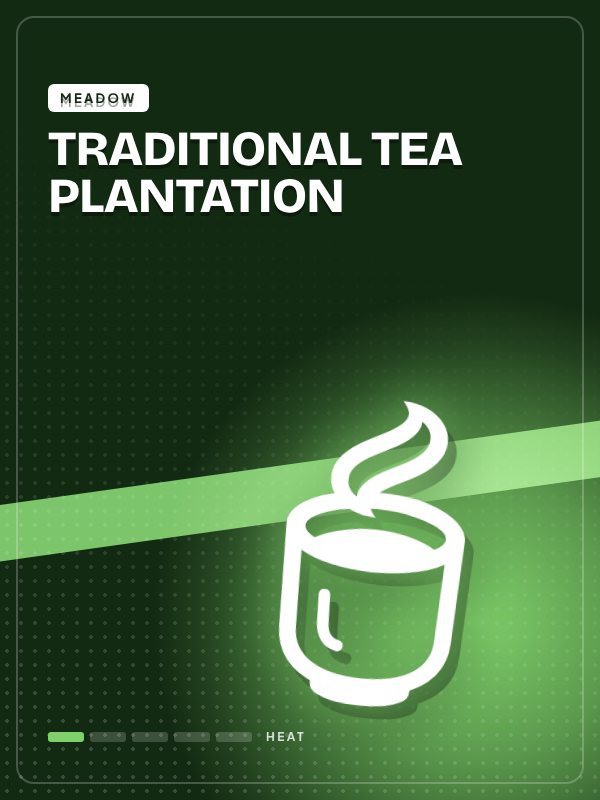 Traditional Tea Plantation artwork